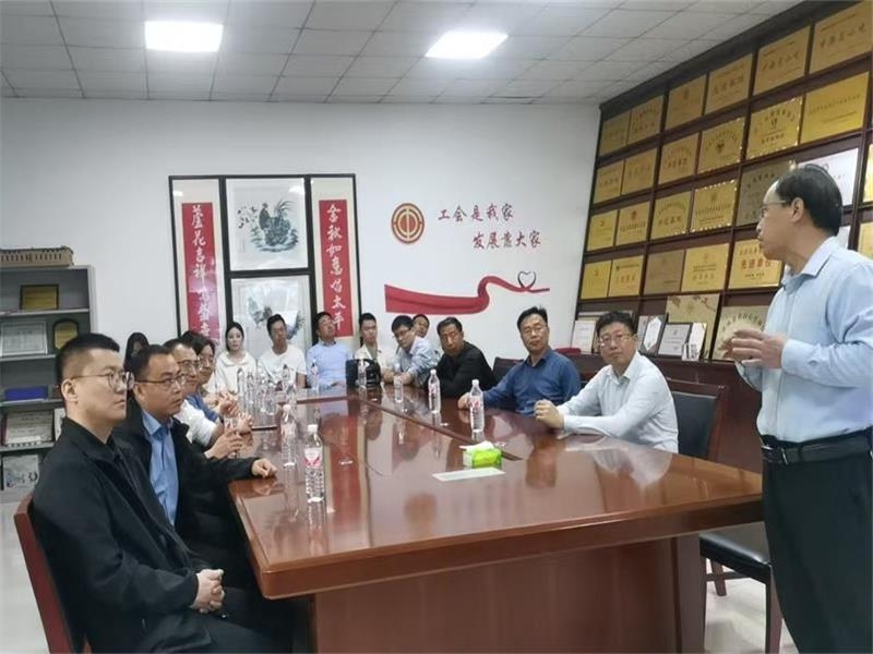 吉林扶貧辦等考察團到金秋農牧公司考察調研汶上蘆花雞產業發展情況